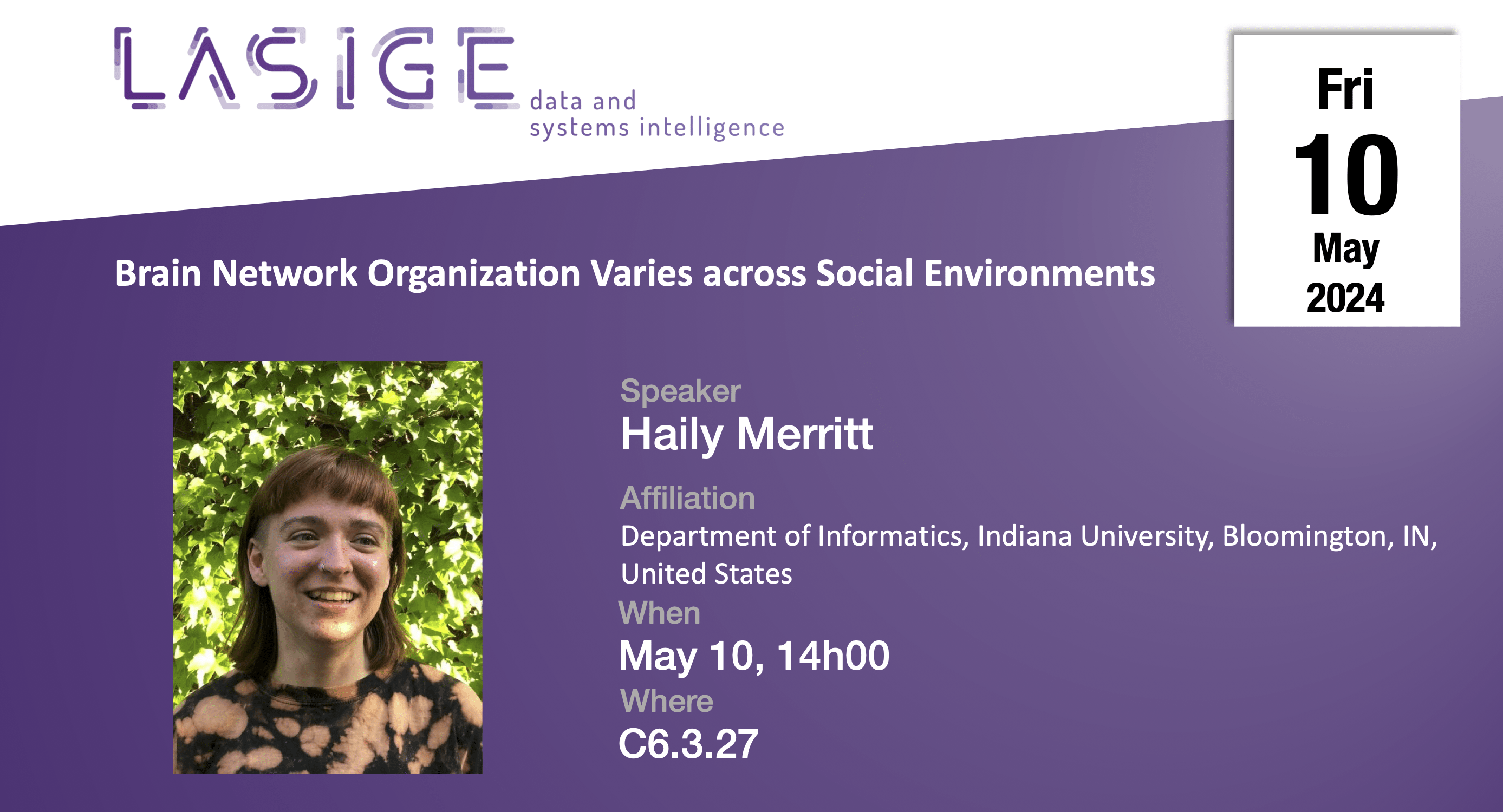 DSI Meetup: Haily Merritt